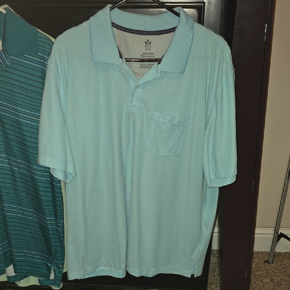 Arrow Men's Light Blue Polo Shirt